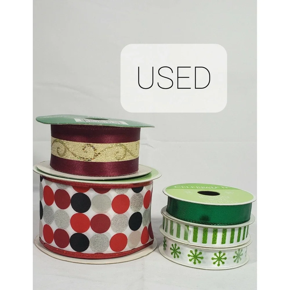 Celebrate It, Warm Wishes christmas ribbon